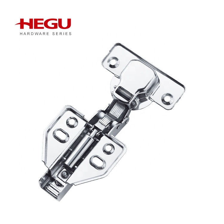 Hydraulic soft closing one way steel hinge stainless