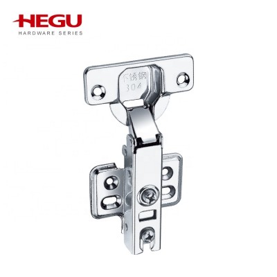 Iron material metal hardware slide on stainless steel hinge